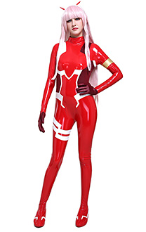 DARLING in the FRANXX Zero Two Code 002 Leder Cosplay Kostüm Body
