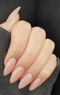 24pcs Gefälschte Nageltipps für Halloween Nail Art Natürliche lange Klaue Künstliche Nägel