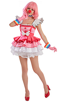 Clown Girl Cosplay Costume Clown Performance Suit