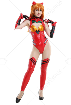 Details about  / NEON GENESIS EVANGELION Asuka Jumpsuit EVA Cosplay Costume Adult Kids Halloween