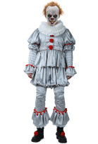 Movie It Pennywise Women Cosplay Costume the Dancing Clown Costume for ...