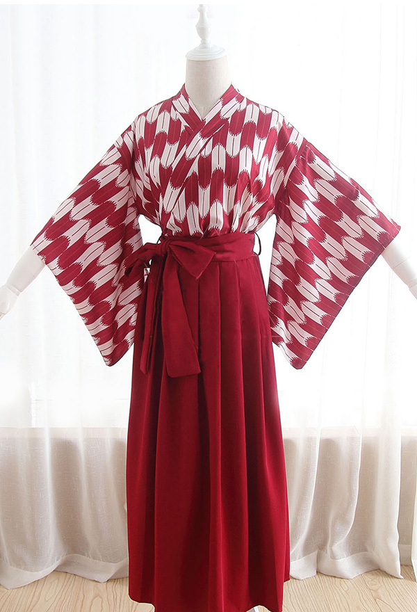 Yagasuri Japanese Style Kimono - Improved Kimono | Top Quality Costume ...