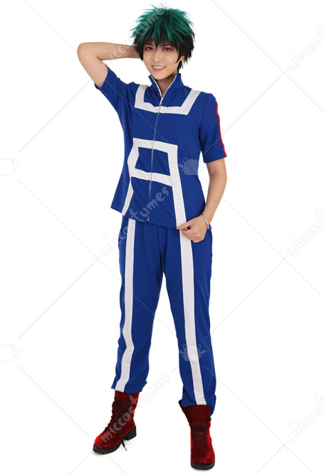 My Hero Academia U A High Gym Suit Cosplay Costume Sportswear