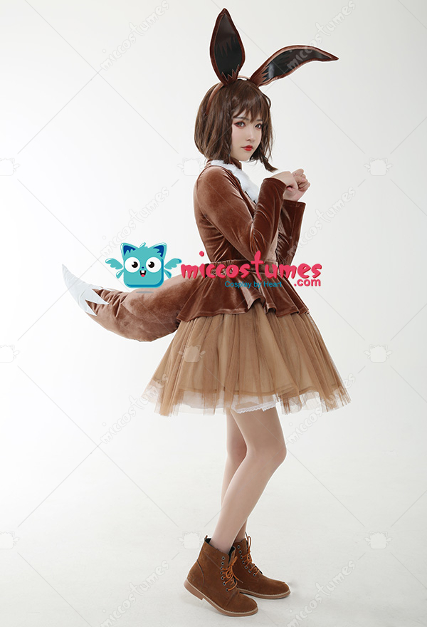 Female Eevee Costume - Pokemon Sword and Shield Cosplay | Outfits for Sale