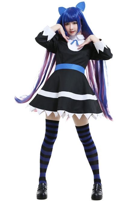 Costume stocking cosplay panty and Anarchy Stocking