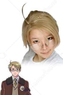 Axis Powers Hetalia America Cosplay Wig Sales at Miccostumes For 
