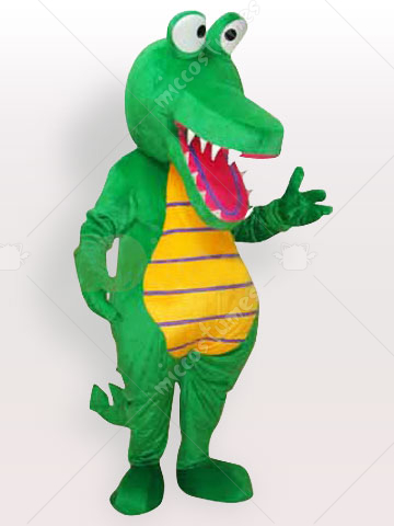 Cartoon Crocodile Adult Mascot Costume  Cartoon Crocodile Adult 