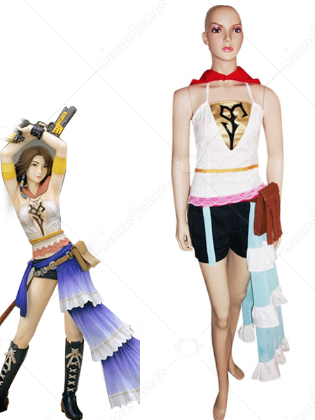 Final Fantasy Xii Yuna Cosplay Costume  FF Xii Yuna Cosplay