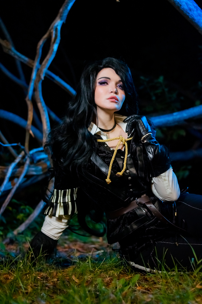 The Witcher 3 yennefer Cosplay costume