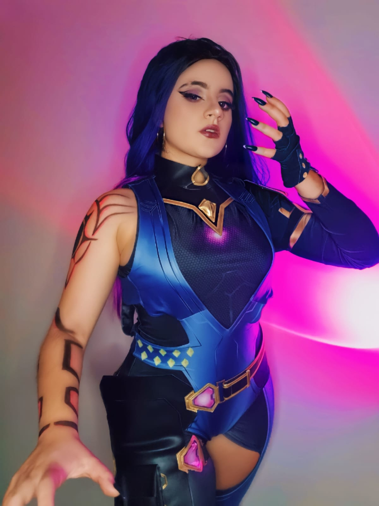 Duelist Reyna Costume - Valorant Bodysuit Cosplay | Top Quality Outfit ...