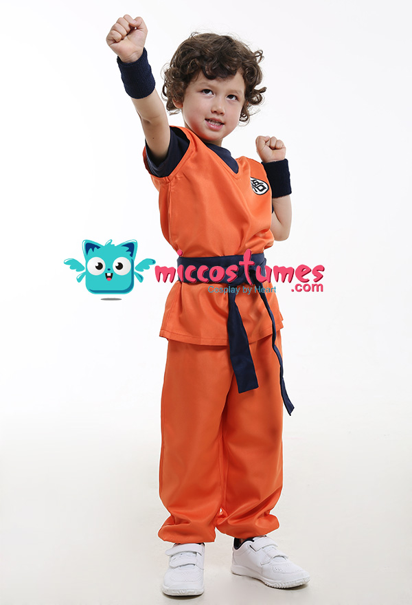 Miccostumes Boys Son Goku Cosplay Costume 