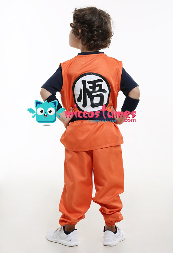 Miccostumes Boys Son Goku Cosplay Costume 