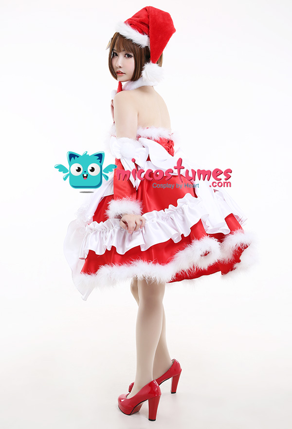 Anime Re: Life a Different World from Zero Rem Christmas Dress Women Cuate Cosplay  Costume Halloween Carnival Unforms Fancy Suit – fortunecosplay