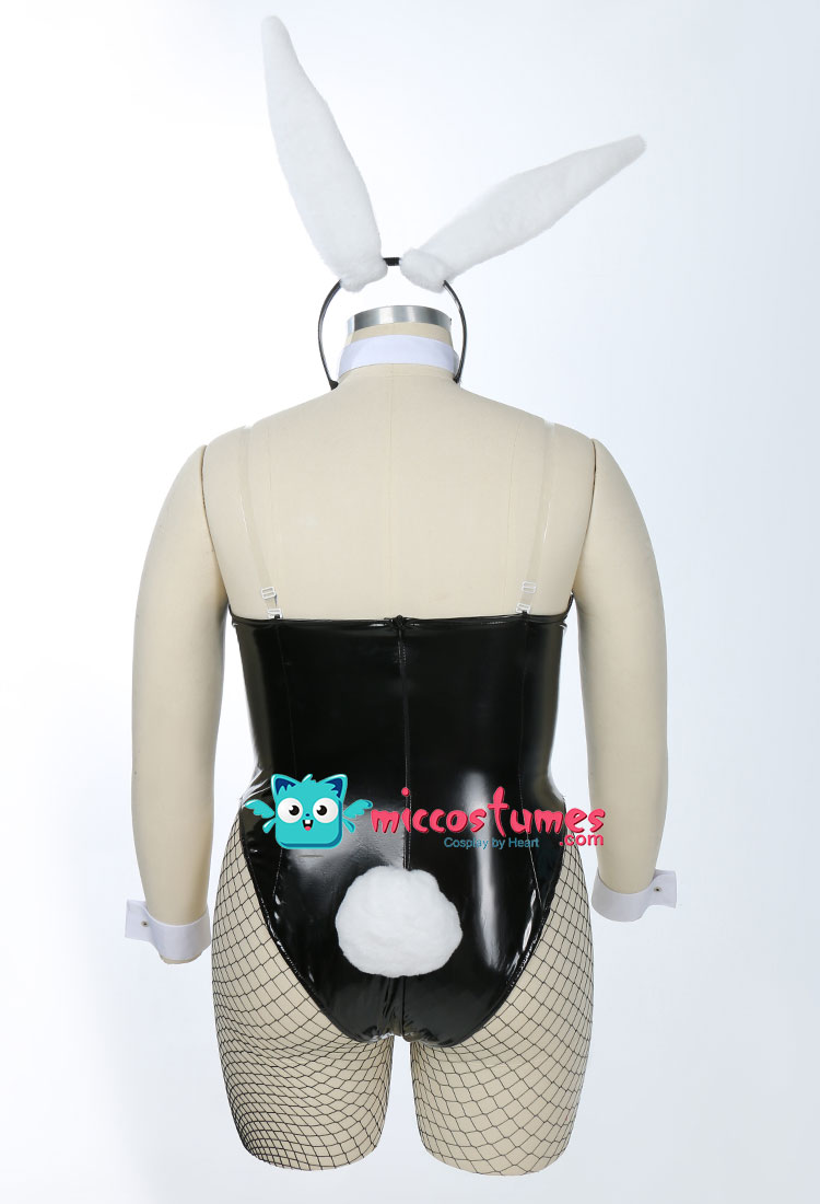 Bunny Girl Bodysuit One-Piece Bunny Girl Lingerie - Plus Size Sexy Bunny  Cosplay Costume