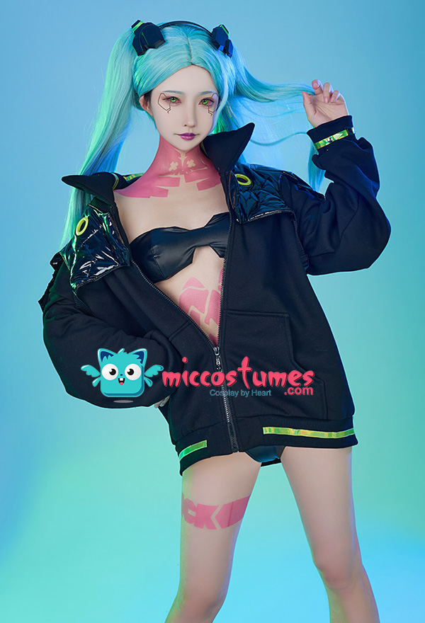 Rulercosplay Anime Cyberpunk Edgerunners Rebecca Cosplay Costume