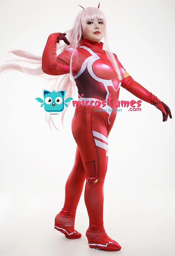 Zero Two 002 Size Costume - DARLING in the FRANXX Cosplay | Zentai for