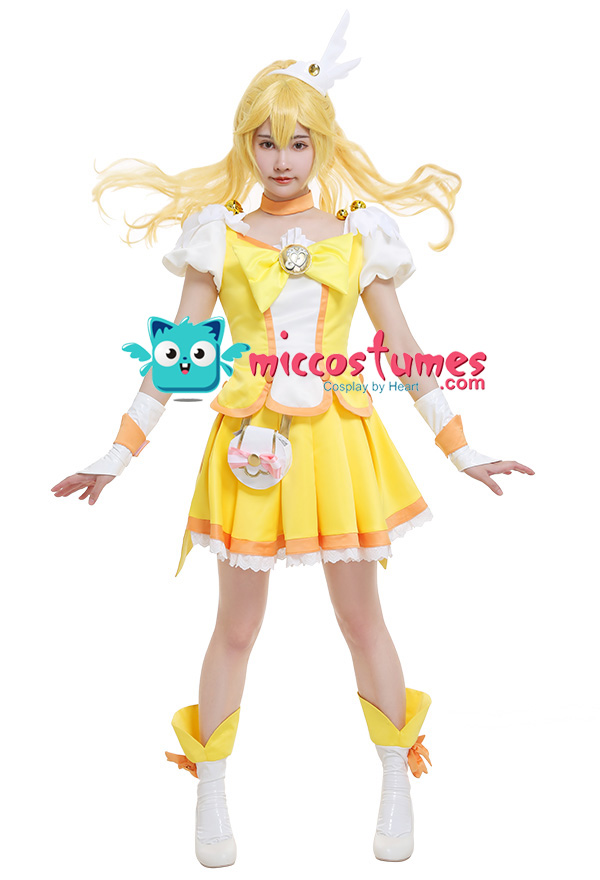 Cure Peace Kise Yayoi Costume - Smile Pretty Cure Cosplay | Outfits for