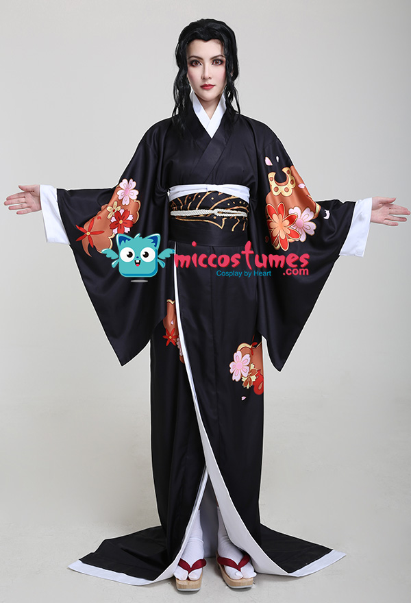 Female KNY Demon Fighter Costume | Kimono for Sale