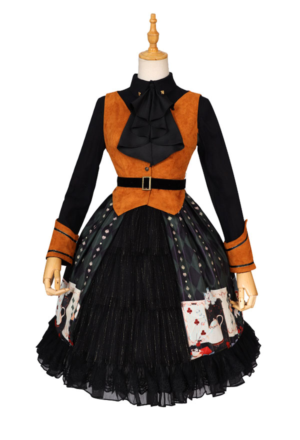 S-TROUBLE Vintage Lolita Gothique Mauvais /œil Rouge Coeur Boucles doreilles pour Les Femmes Halloween Cosplay