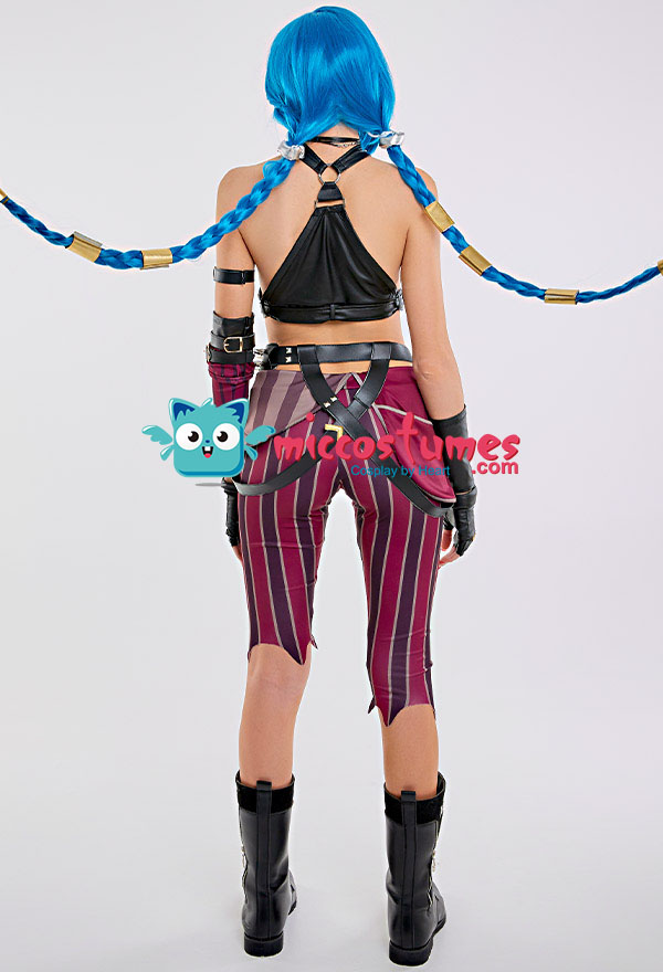 Emptiness diagonal Dent Jinx Costume - Arcane: League of Legends Cosplay | Outfits for Sale