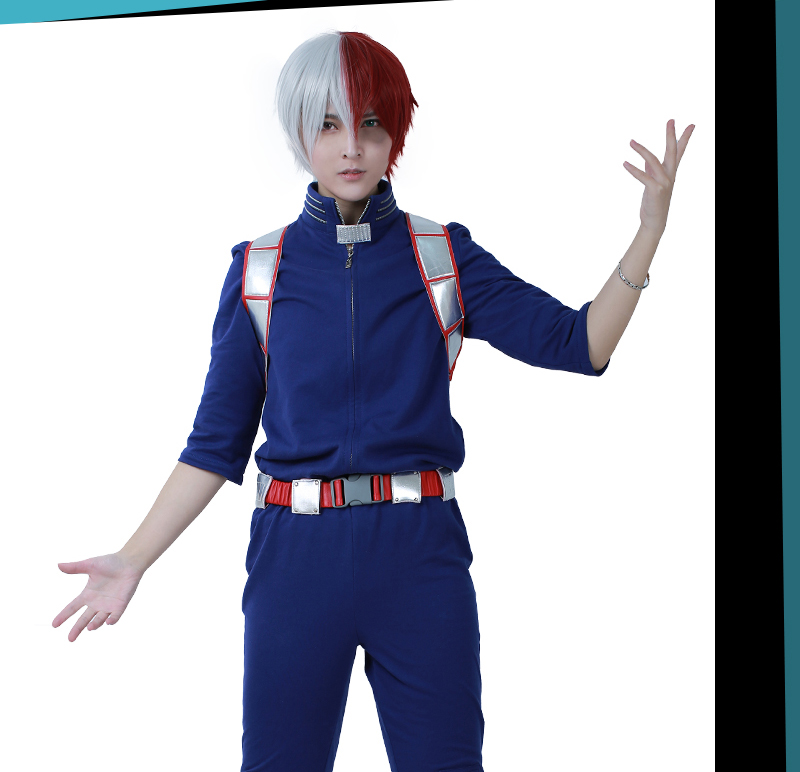 Details about   My Hero Academia Todoroki Shouto Cosplay Costume Halloween Carnival Suit 