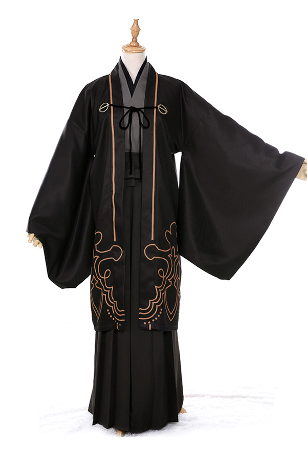 Details about   Hot Game NieR:Automata No.2 2b 9S Black Kimono Dress Cosplay Costume Full Sets：0 