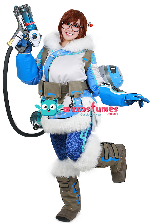 Overwatch Mei Drone Snowball Large 40cm Plush OW Meis Toy Gift Cosplay Pachimari 