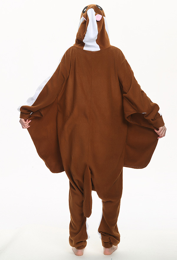 Unisex Adult Onesie0 Animal Flying Squirrel Kigurumi Pajama Cosplay Costume
