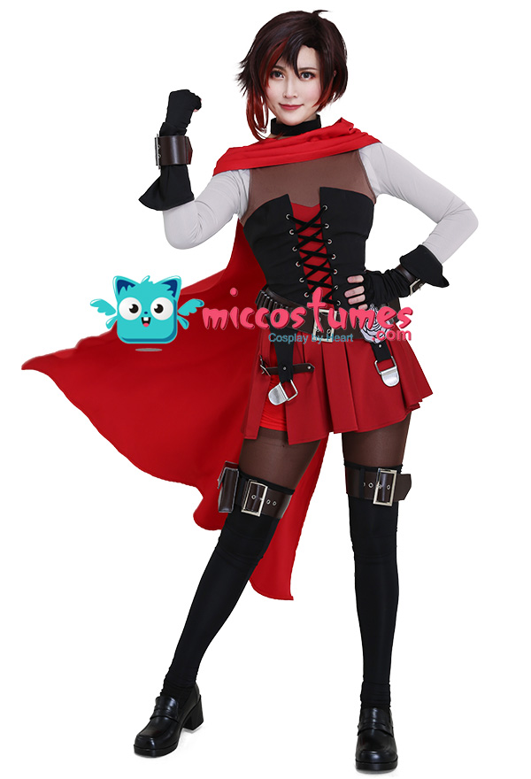 friendly Recommended The above Ruby Rose Costume - RWBY Cosplay | Full Set for Sale