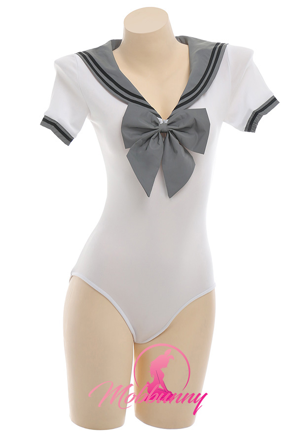Halloween Sexy Lingerie Set - Sailor Suit Reflective Bodysuit