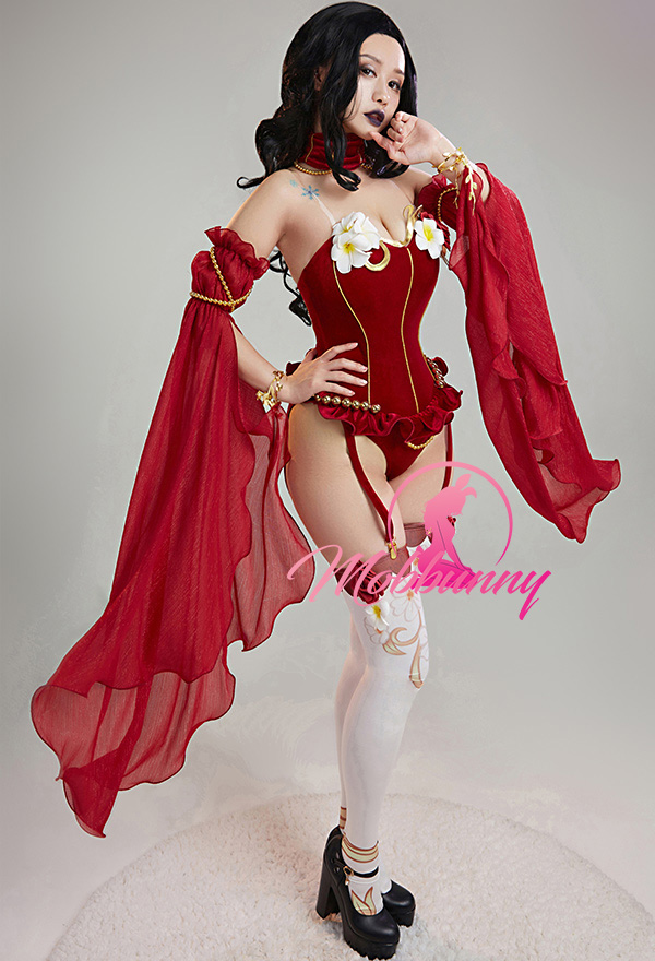 Medieval Style Lingeries - Halloween Sexy Bodysuit with Stockings and  Sleeves