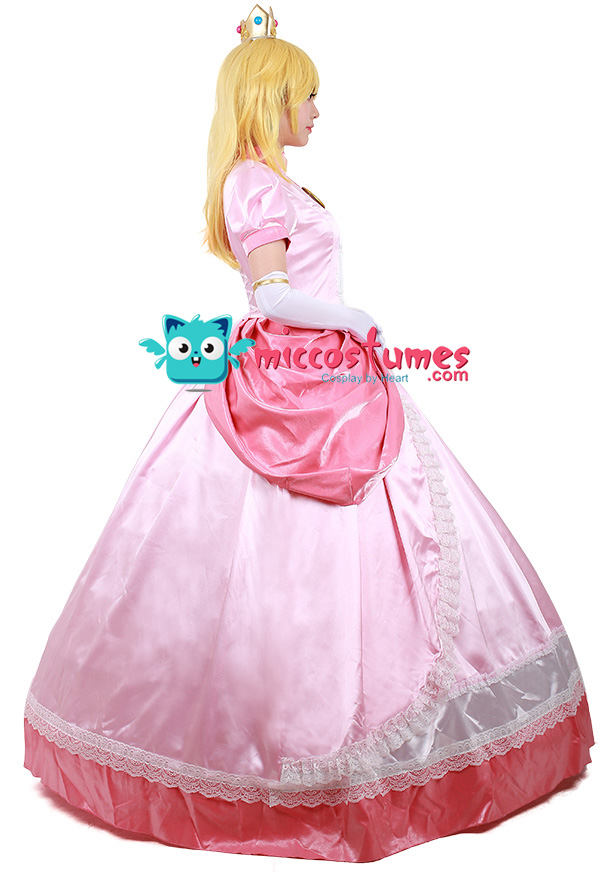 Costume de Princesse Peach - Cosplay Princesse Peach Adulte