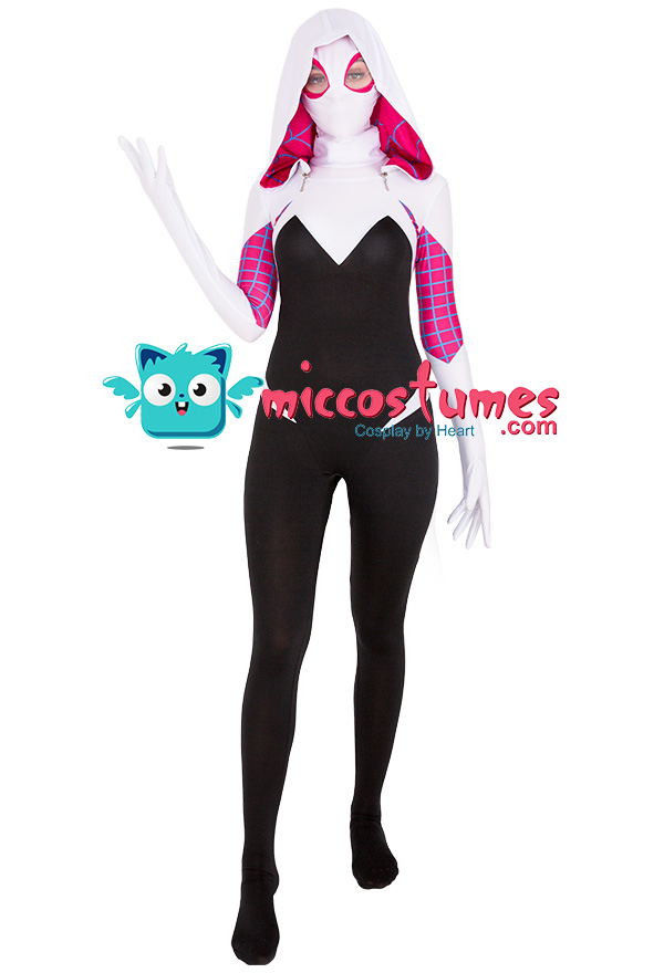 Spider Gwen Costume - Marvel Comics Cosplay | Jumpsuit Sale