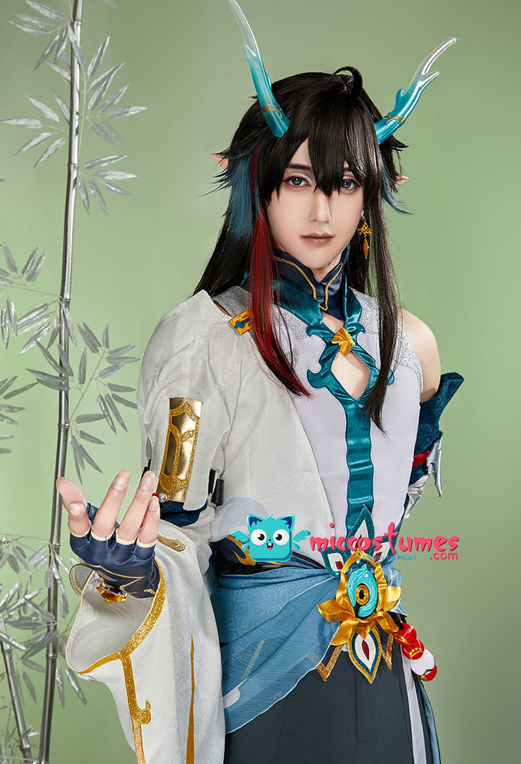 Dan Heng Imbibitor Lunae Costume - Honkai: Star Rail Cosplay | Top ...