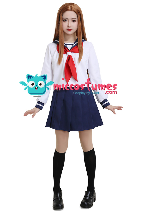 Cosplay Kostüm Lolita Marine Schul-Uniform Student Japan Rock Britisch Pullover