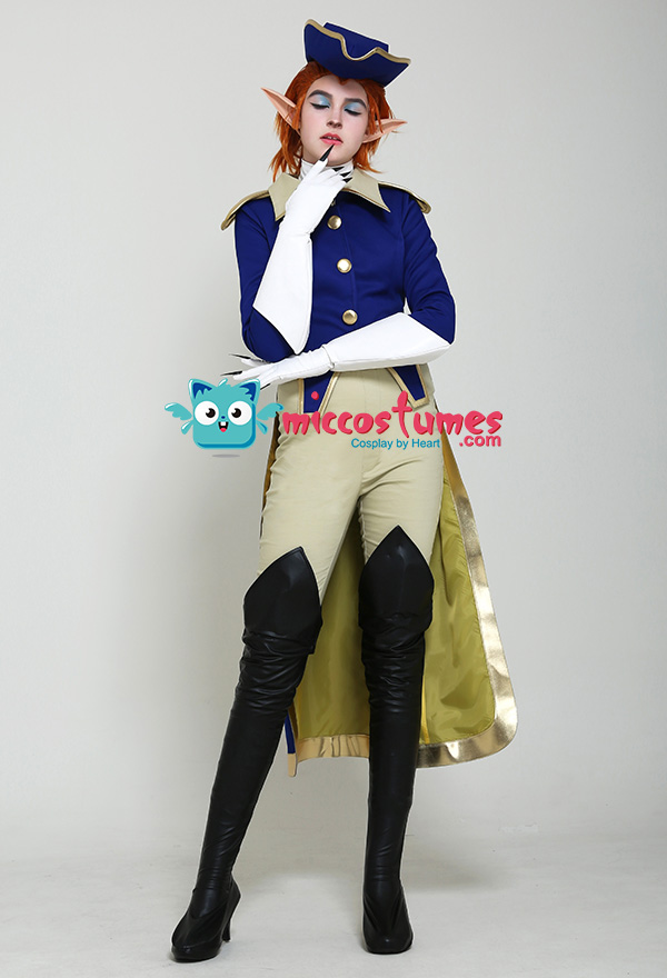 Details about   Anime Treasure Planet Captain Amelia Cosplay Costume custom made &MM1 