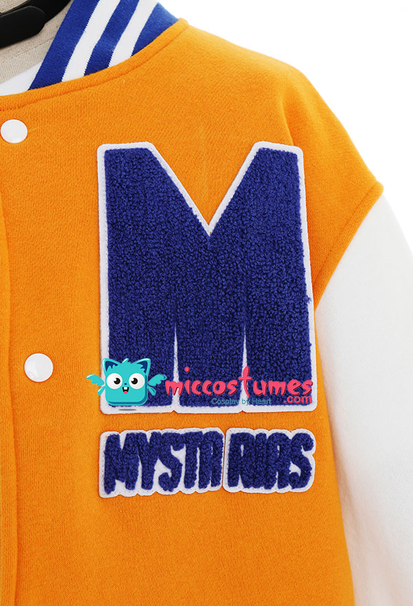 Anime VTuber Mysta Rias Uniform Baseball Jacket Mr.Rias Costume Coat  Cosplay Top