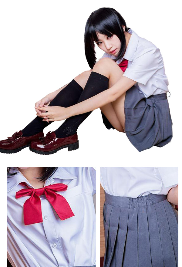 Anime Your Name Futaba Miyamizu Uniform Cosplay Girls Sailor Dress