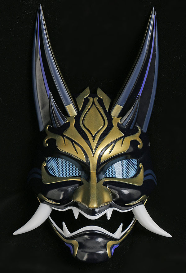 Vigilant Yaksha Xiao Face Covering Mask - Genshin Impact Mask