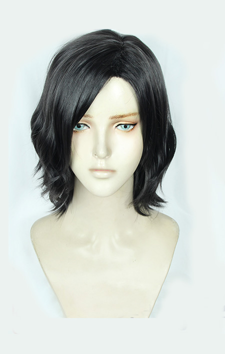 Styled Devil May Cry 5 V ブイ Cosplay Curly Hair Wig Silvery White LHZ 