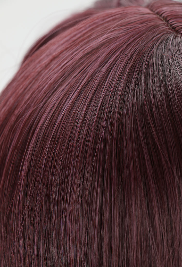 Hell's Paradise: Jigokuraku Yuzuriha of Keishu Purple Cosplay Wigs 35cm Hair