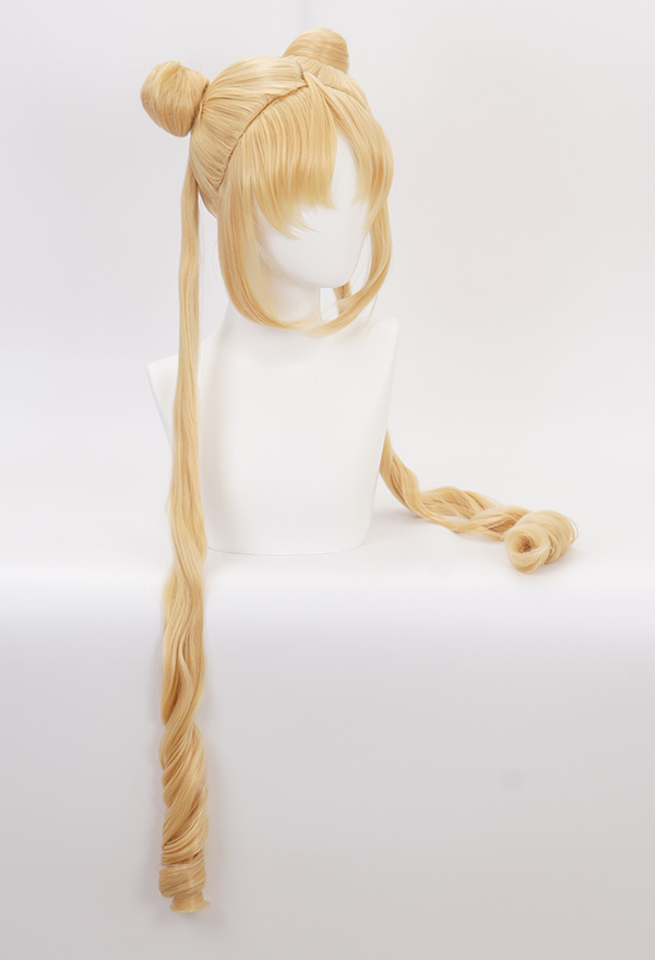 pretty soldier Sailor Moon Tsukino Usagi Cosplay Perücke wig
